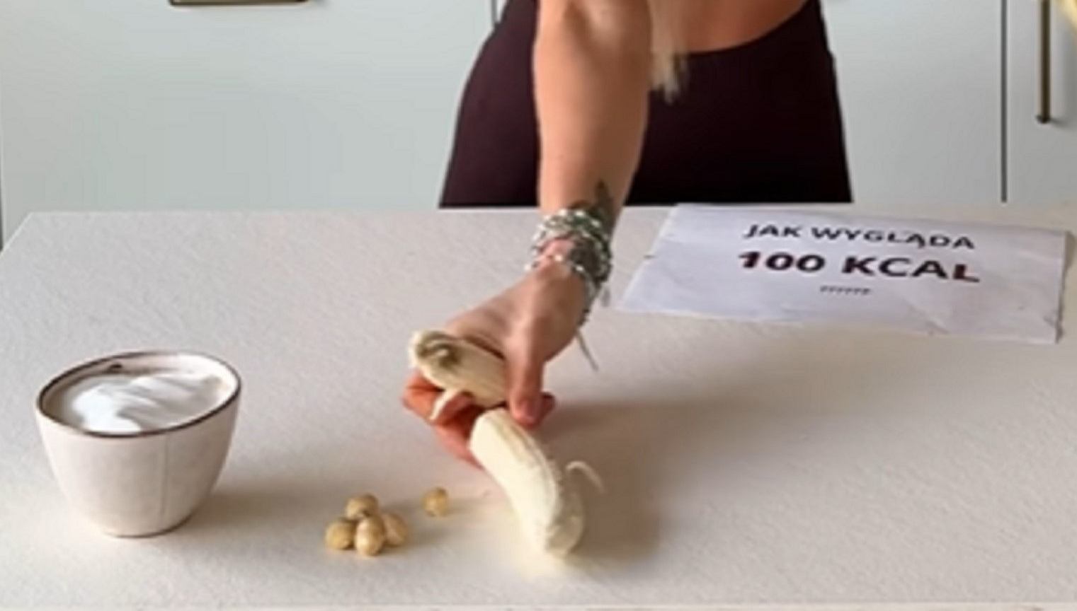Pokazała, jak wygląda "w praktyce" 100 kcal. Niektórzy mogą się zdziwić