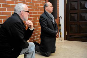 Jan Pospieszalski na ostatniej mszy ks. Międlara we Wrocławiu