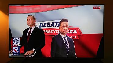 Tekturowy Trzaskowski. Jakubiak o kulisach: Drugiego nie wpuszczono