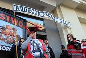 Protest przeciwko klinice aborcyjnej Abotak na ul. Wiejskiej, 29 marca 2025 r.