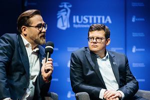 Prof. Bartłomiej Przymusiński i prof. Krystian Markiewicz