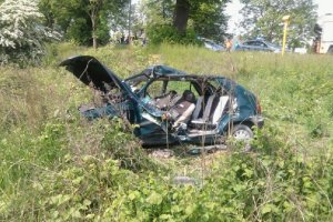 Tak wygląda skoda, która uczestniczyła w piątkowym wypadku