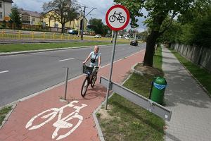 Ścieżka rowerowa wzdłuż ul. Ku Słońcu