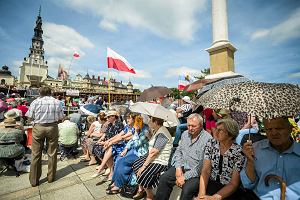 Częstochowa, 1 lipca 2015 r. Pielgrzymka Rodziny Radia Maryja na Jasną Górę