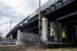 Wiadukt kolejowy nad ul. Kościuszki w Katowicach