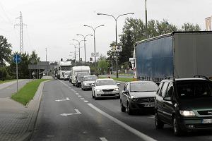 Zakorkowana ul. Sielska w Olsztynie