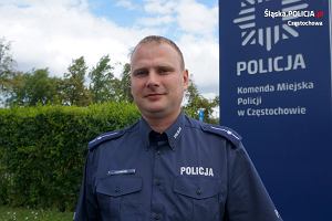Dzielnicowy z Koniecpola asp. Krzysztof Łuszczek