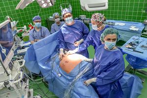 Szpital Uniwersytecki w Zielonej Górze, sala operacyjna. marzec 2019 r.