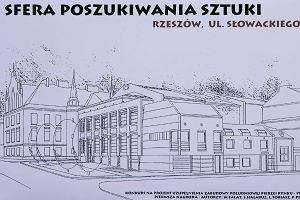 Zwycięski projekt w konkursie z 1997 r., ogłoszonym przez ówczesne władze miasta i SARP na uzupełnienie zabudowy południowej pierzei rynku na wolnej działce koło ratusza. Projekt jest autorstwa rzeszowskiego zespołu architektów pod kierownictwem Wojciecha Fałata i Stanisława Hałabuza
