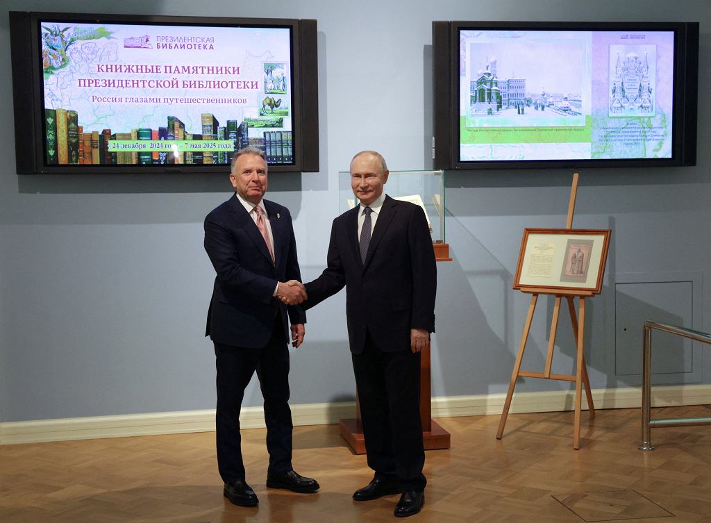 Стів Віткофф і Вадімір Путін
