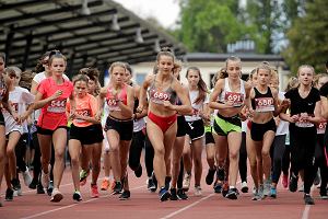 30. Złota Mila Częstochowy - stadion przy ul. Dąbrowskiego, 13 września 2019 r.
