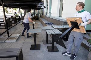 Pierwszy dzień otwarty gastronomii w Katowicach - uruchomiono ogródki przy barach i kawiarniach 
